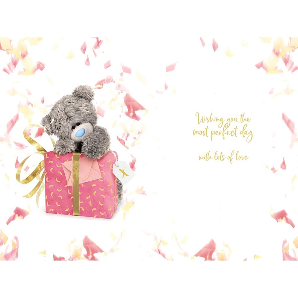 3D Holographic Special Granddaughter Me to You Bear Birthday Card Extra Image 1